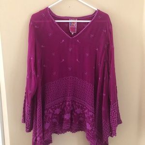 New Johnny Was Sasha Flare Tunic